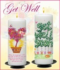 Get Well Soon Candles - NaturallyIrish.ie Tel: 045 837783