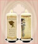 Graduation Candles - NaturallyIrish.ie Tel: 045 837783