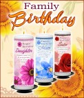 Family Birthday Candles