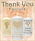 Wedding Favour Candles