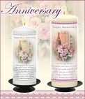 Anniversary Candles - NaturallyIrish.ie Tel: 045 837783