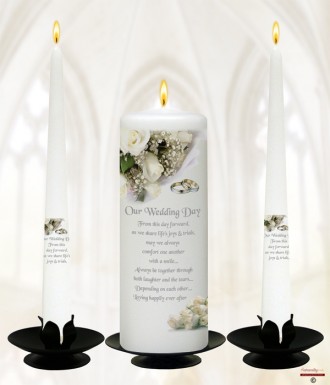 Wedding Candle Set