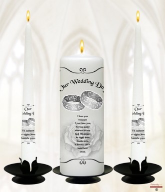 Wedding Candle Set