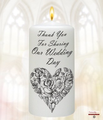 Beach & Rings Wedding Favour (White)