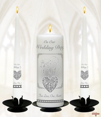 Wedding Candle Set