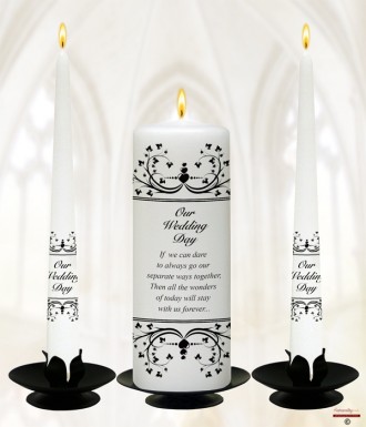 Wedding Candle Set