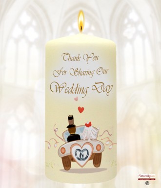 Beach & Rings Wedding Favour (White)