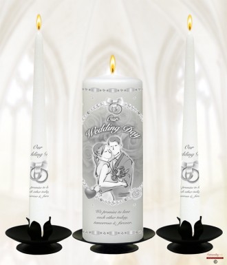 Wedding Candle Set