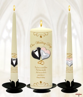 Wedding Candle Set