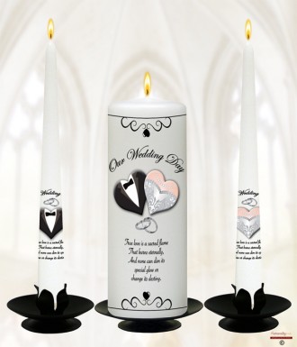 Wedding Candle Set