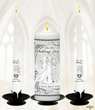 Wedding Candle Set