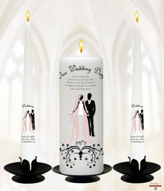 Wedding Candle Set