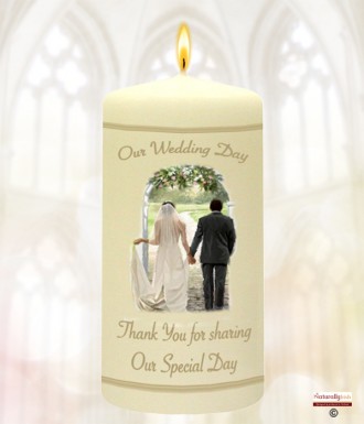 Together Forever Gold Wedding Favour (Ivory)