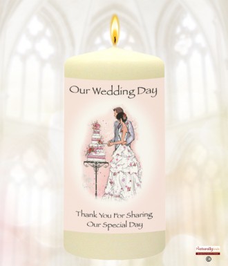 Beach & Rings Wedding Favour (White)