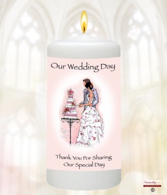 Beach & Rings Wedding Favour (White)