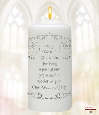 Wedding Wish Sliver Wedding Favour (White)