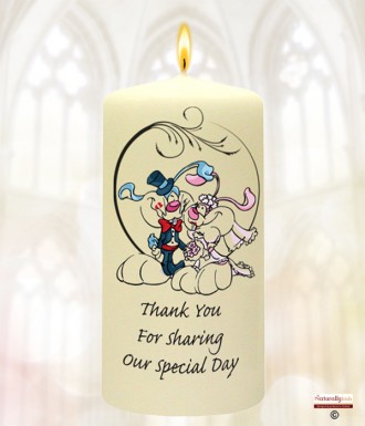 Bunny Love Wedding Favour (Ivory)
