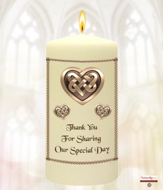 Celtic Heart Wedding Favour (Ivory)