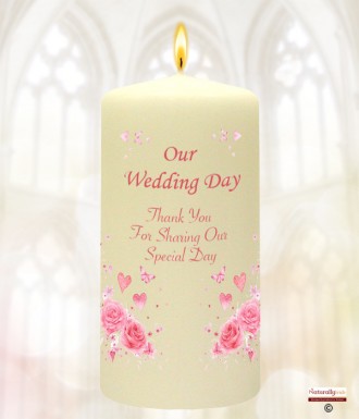 Beach & Rings Wedding Favour (White)