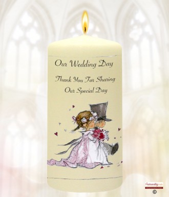 Beach & Rings Wedding Favour (White)