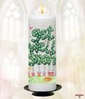 Flower Garden Get Well Soon Candle