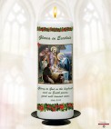Personalised Christmas Candles for all the Family and Friends.