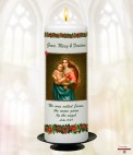 Personalised Christmas Candles for all the Family and Friends.