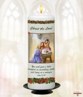Personalised Christmas Candles for all the Family and Friends.