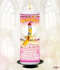Personalised Christmas Candles for all the Family and Friends.