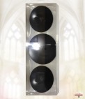 Heart Unity Candle Holder - Black