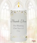 Wedding Gold Rings Wedding Favour (White)
