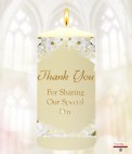 Wedding Gold Rings Wedding Favour (White)