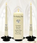 Wedding Candle Set