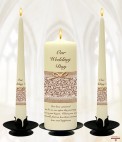 Wedding Candle Set