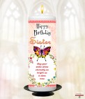 Personalised Birthday Candles