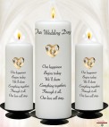 Wedding Candle Set