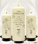 Wedding Candle Set