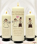 Wedding Candle Set