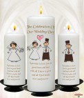 Wedding Candle Set