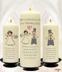 Wedding Candle Set