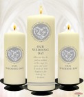 Wedding Candle Set