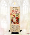 Personalised Christmas Candles for all the Family and Friends.