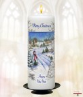 Personalised Christmas Candles for all the Family and Friends.