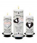 Wedding Candle Set