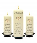 Wedding Candle Set