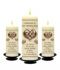 Wedding Candle Set