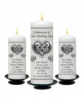 Wedding Candle Set