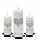 Wedding Candle Set