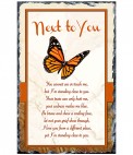 A Goodbye Memorial Candle (ivory/white)