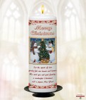 Personalised Christmas Candles for all the Family and Friends.